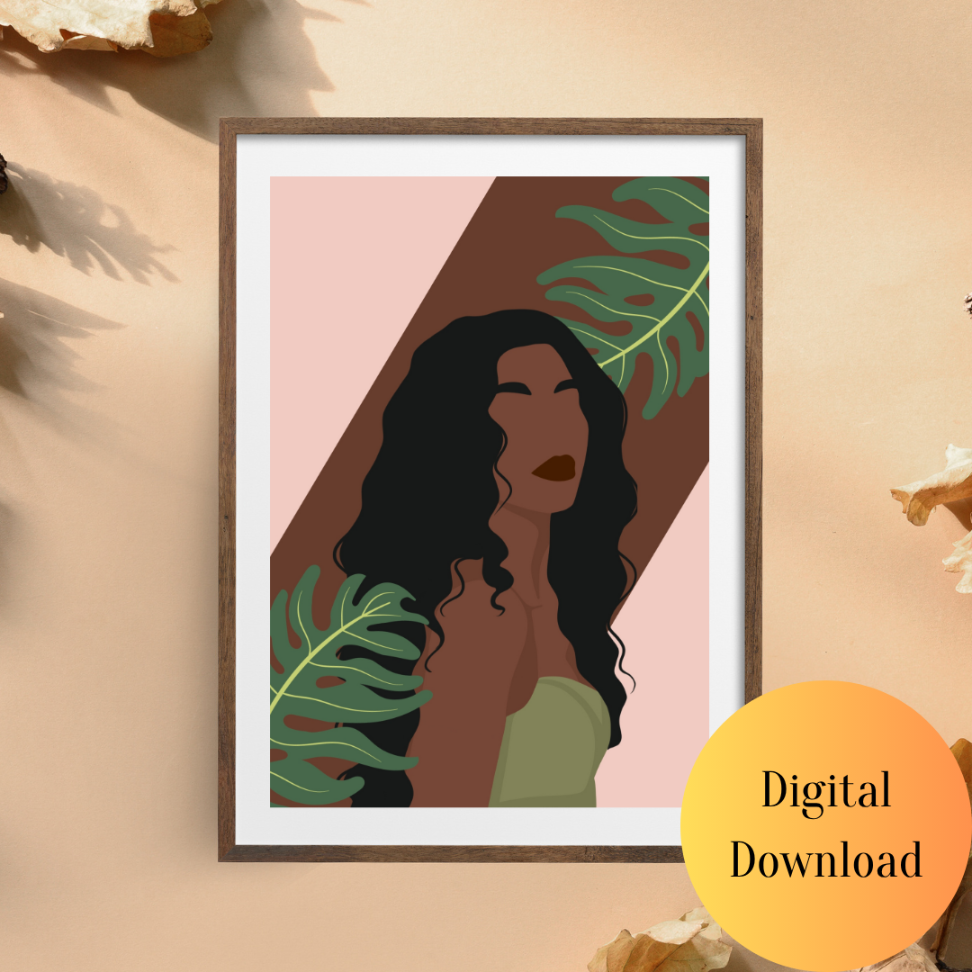 Diagona Hues – Digital Wall Art Download