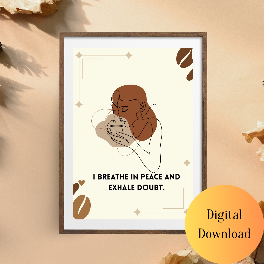 Peaceful Breath – Digital Wall Art Download