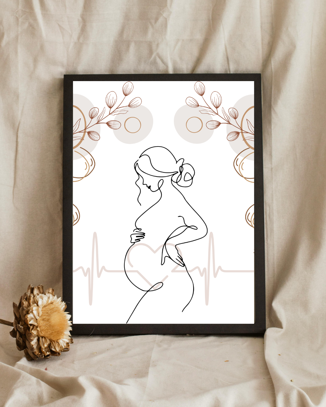 Baby on the way – Physical Wall Art Print