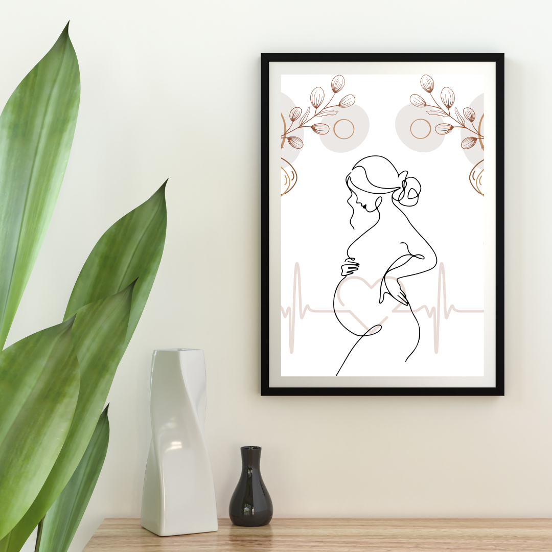 Baby on the way – Physical Wall Art Print