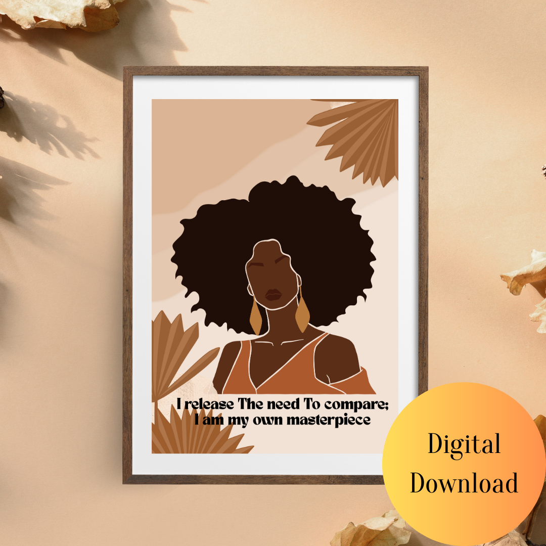 My Own Masterpiece – Digital Wall Art Download