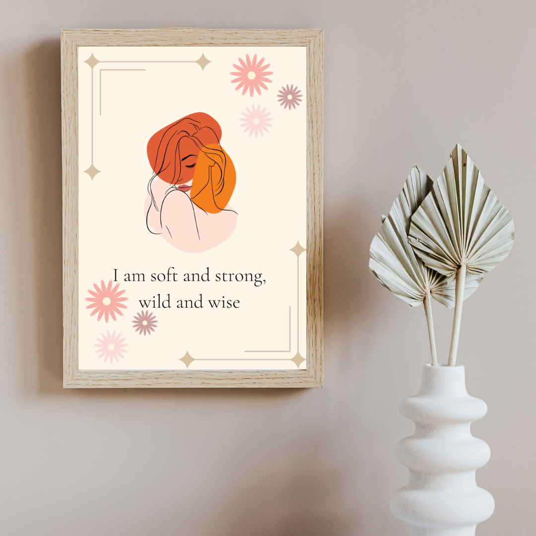 Wild & Wise Woman – Physical Wall Art Print